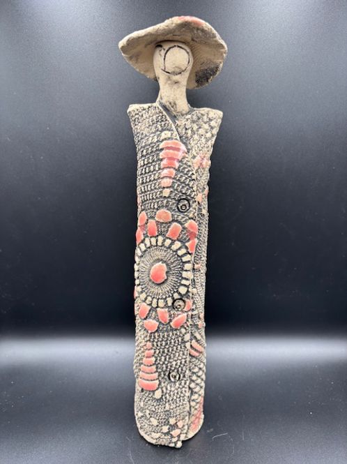 Hovedbilde Keramikk dame #II ca 28 cm høy