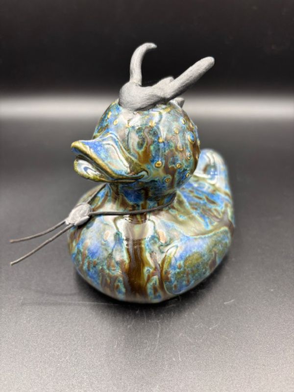 Turkis grønn drage and