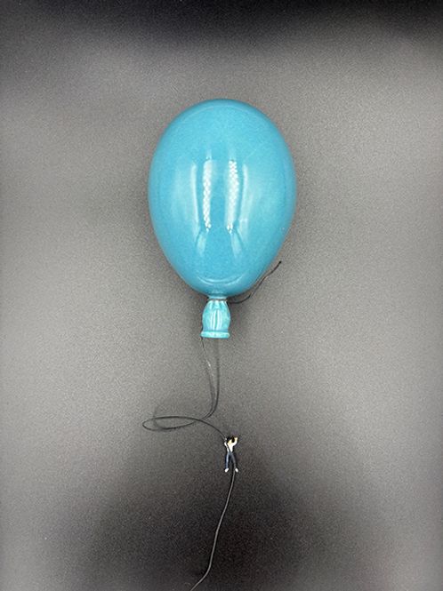 Hovedbilde Keramikk ballong sjøgrønn #10 cm