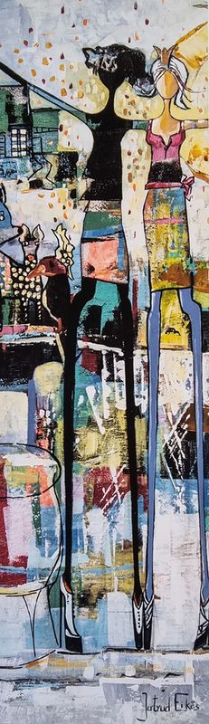 Believe you can do it 37x81 cm med ramme