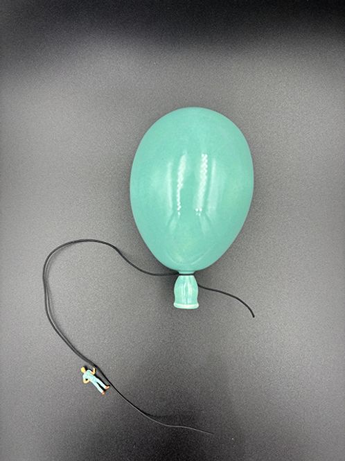 Hovedbilde Keramikk ballong turkis #10 cm