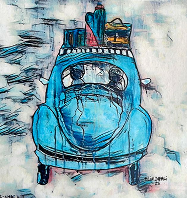 Hovedbilde Boble #V 32x32 cm med ramme