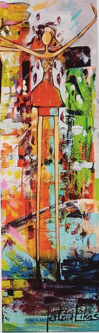 Hovedbilde Expect great things to happen 37x81 cm med ramme