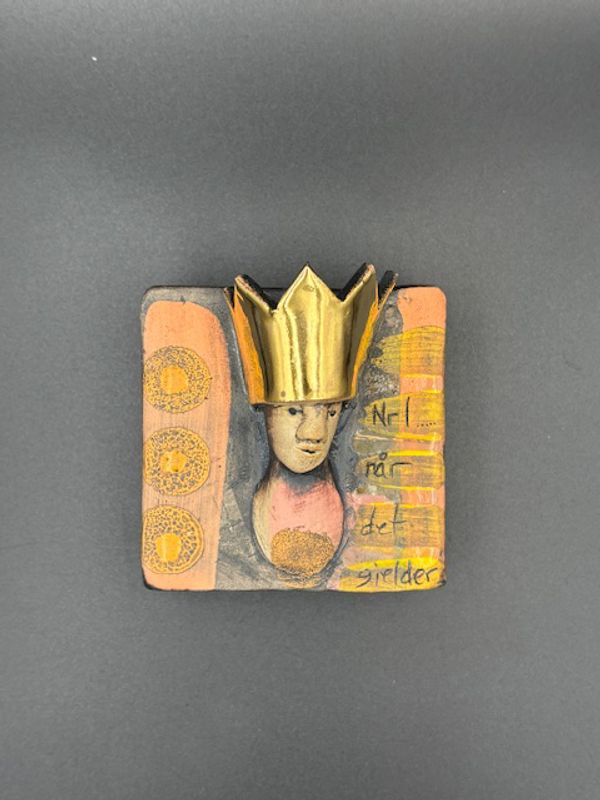 Kunstkloss dronning #13