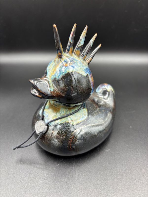 Pønk duck spotted greenish