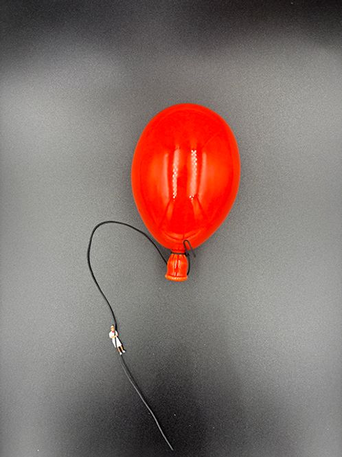 Hovedbilde Keramikk ballong oransje #10 cm
